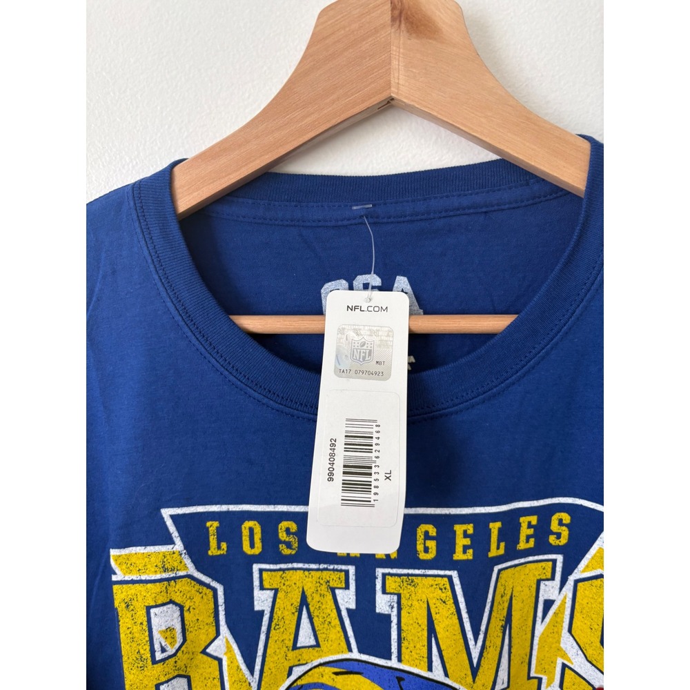 New Los Angeles Rams Football Graphic Tee – Blue – Size XL - Picture 4 of 6